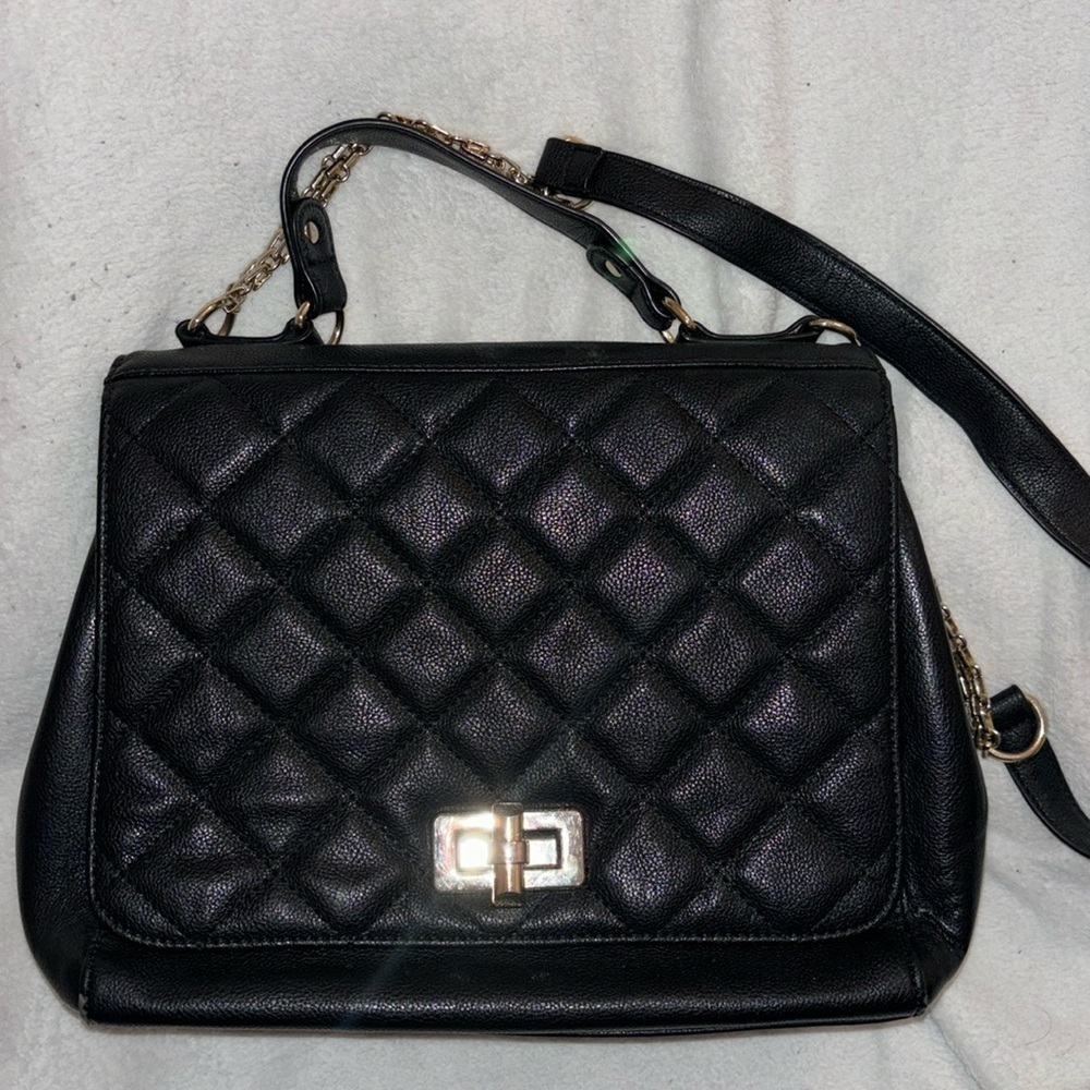 Black & Gold Shoulder Bag